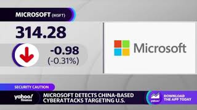 Microsoft detects China-based cyberattacks targeting U.S.