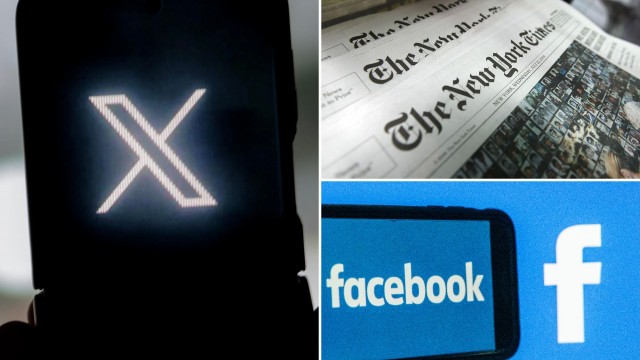 X throttling traffic to Facebook , NY Times after they were criticized by Elon Musk: report