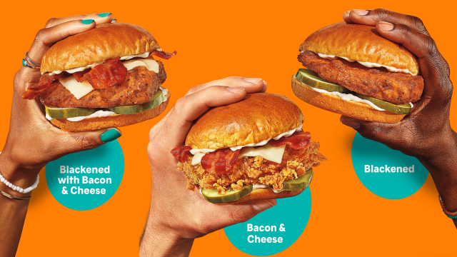 Popeyes expands its popular chicken sandwich lineup with a new blackened option