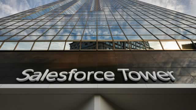 Salesforce jumps as AI tools help drive upbeat revenue outlook