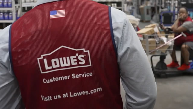 News image for Lowe's Companies, Inc. - Lowe's beats on quarterly sales, but lowers full-year profit forecast amid economic uncertainty