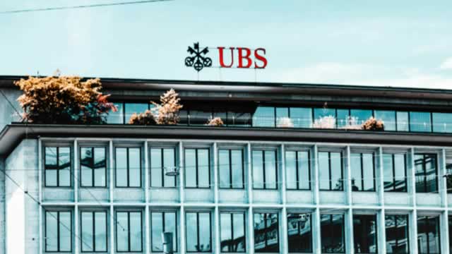 image for news UBS Eyes Mover From Switzerland to US, FT Says