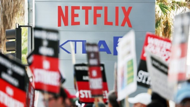 Paramount Global and Netflix stock boosted by possible end to writer's strike as Nike shares slip on downgrade