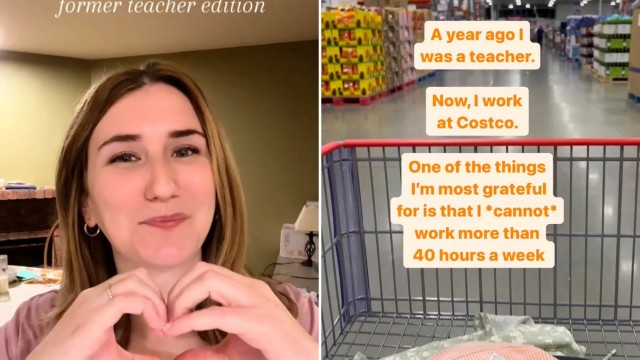 I quit my stressful teaching job — now I make 50% more at Costco and love it