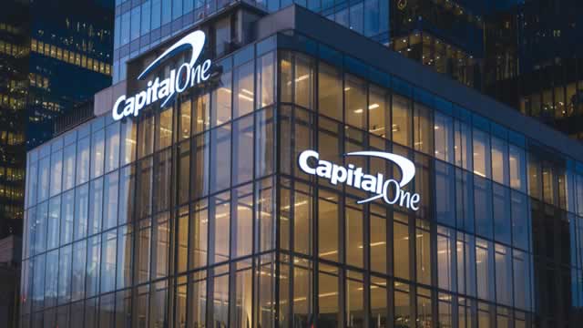 image for news Capital One (COF) Reports Next Week: Wall Street Expects Earnings Growth