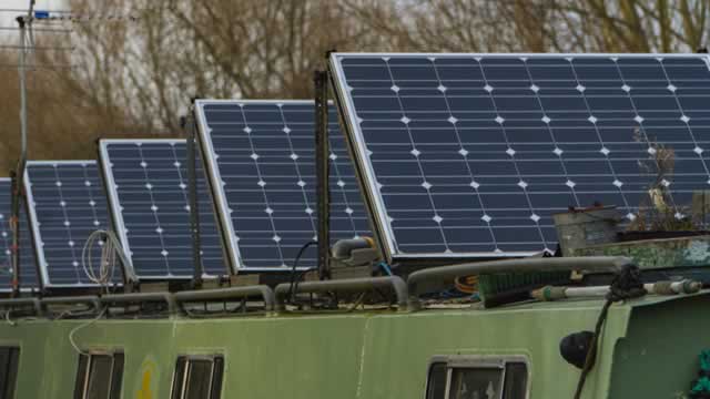 This company is providing relief from higher utility rates, and the stock is surging