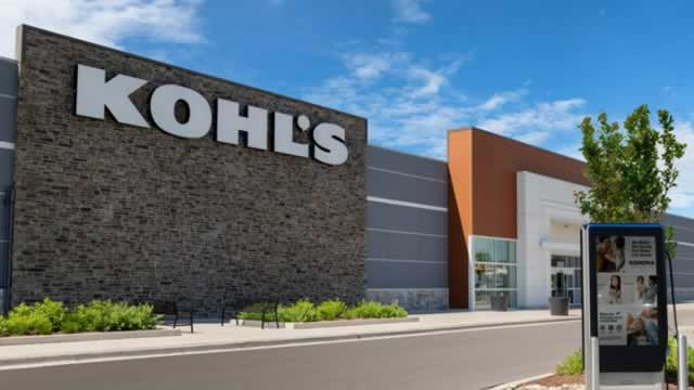 Kohl's Sales Dip As Consumers Prioritize Essentials