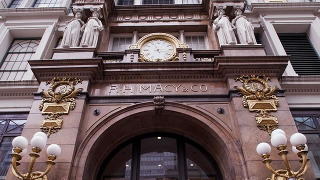 image for news Macy's shares waver after profit forecast disappoints, sales exceed estimates