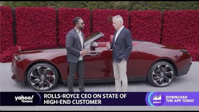 Rolls-Royce's La Rose Noire Droptail for over $25 million, CEO says luxury market is 'normalizing'