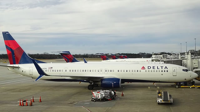 image for news Delta Air Lines stock falls on growth outlook