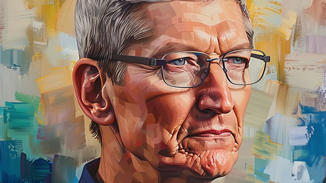 image for news Even with Apple's stock slump, Tim Cook is the right leader for the AI era