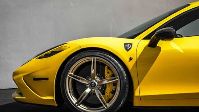 Ferrari shares down 13% on fears of slowdown