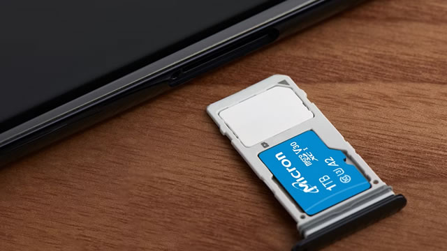 Micron Stock Slips but There's Good News on Memory Prices
