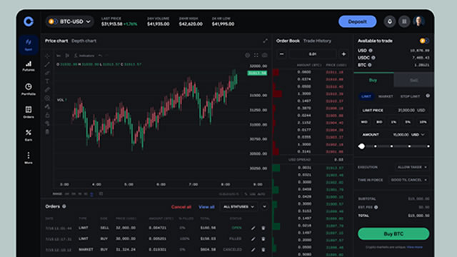Coinbase's Profit Jumps on Crypto Investment Gains