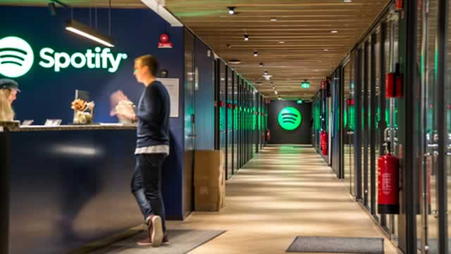 image for news Spotify Posts Huge EPS Beat: Shares Are Still Down Big From Highs