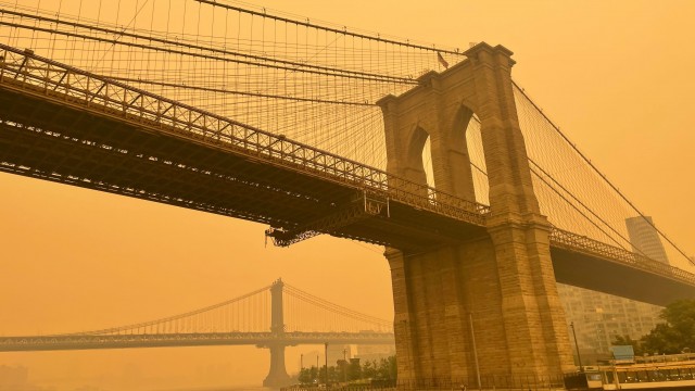 Google tells employees in New York and along the East Coast to work from home as smoke fills the air