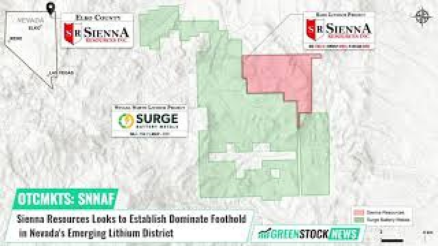 Sienna Resources ($SNNAF) Looks to Establish Dominate Foothold in Nevada's Emerging Lithium District