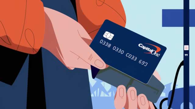 image for news Capital One Stock Pops. Its Earnings Got a Buyback Boost.