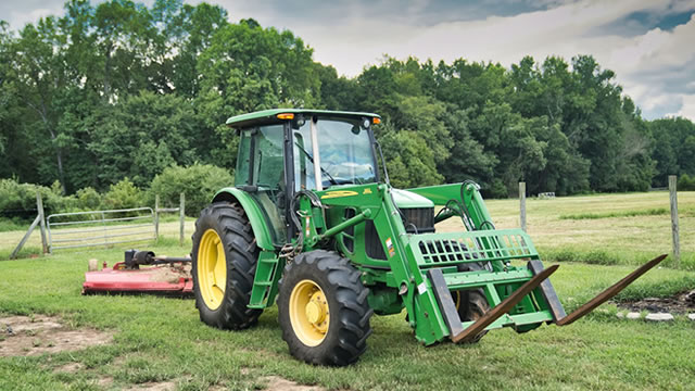 Deere's stock drops as oversupply of used equipment in the market is still an issue